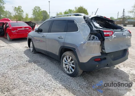 2016 Jeep Cherokee Limited from USA, damaged, VIN 1C4PJMDB7GW289240